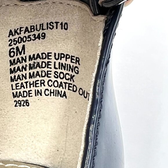 Anne Klein Womens Size 6 Fabulist Navy Blue D'Orsay Pumps‎ Heels Shoes - Picture 13 of 13